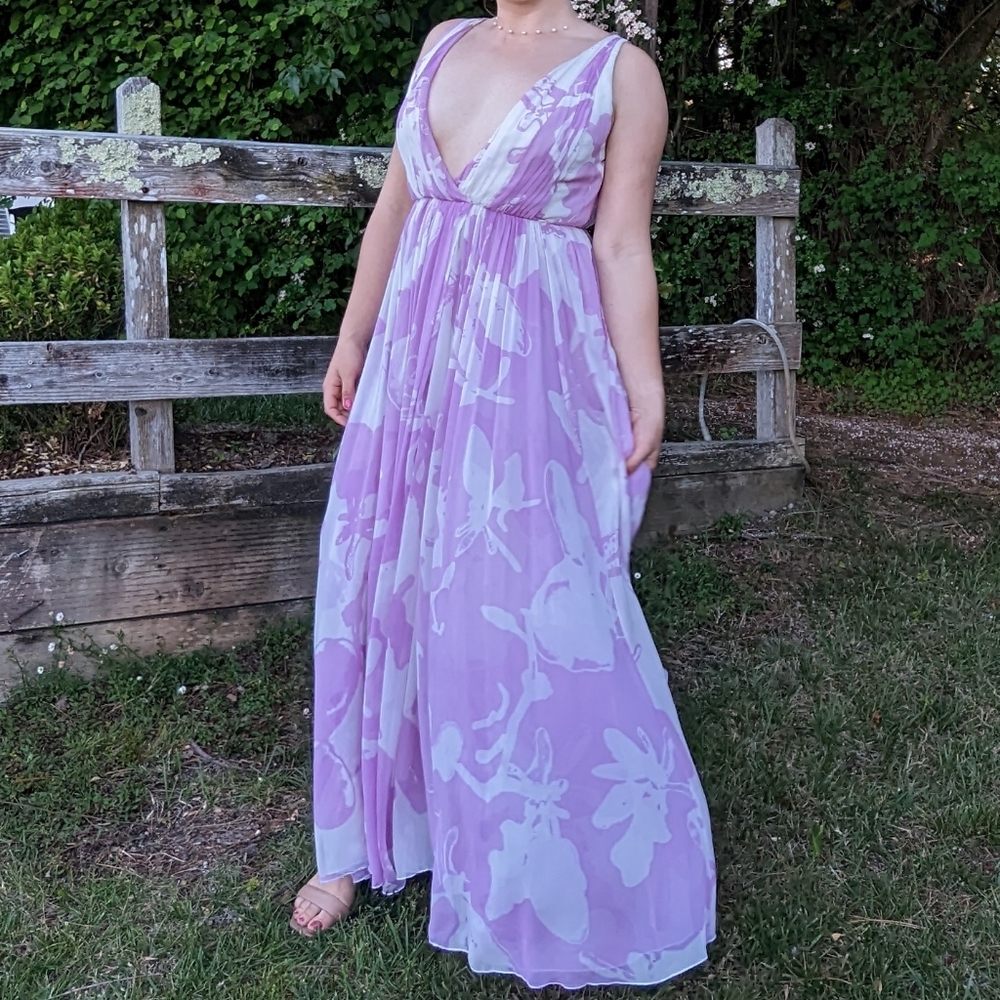 Halston Heritage gown
